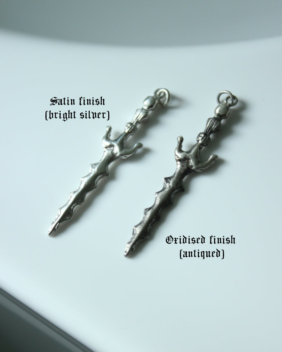 Flamebladed Sword Pendant