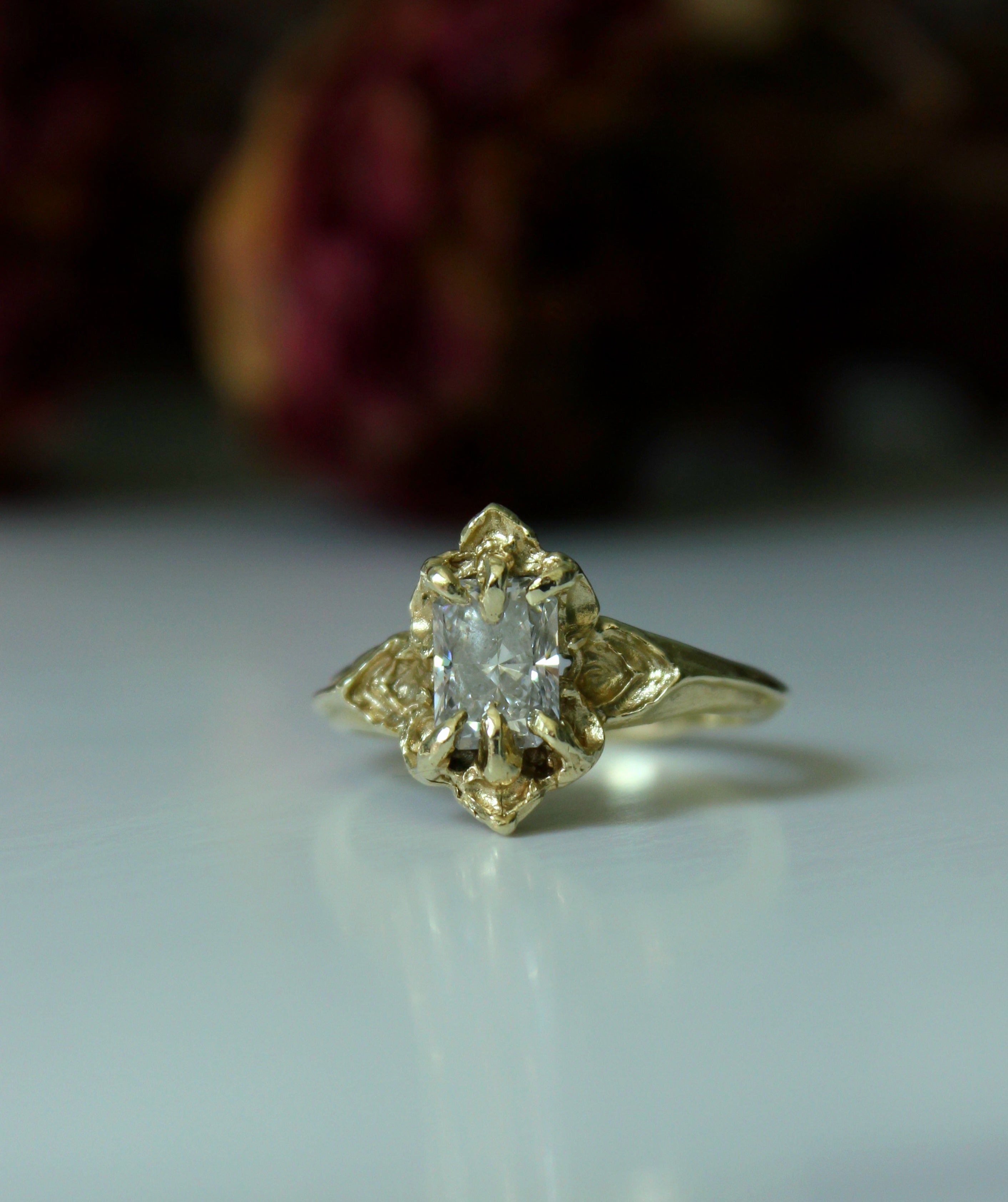 Galadrien Ring - 14ct Yellow Gold & Lab-grown Diamond