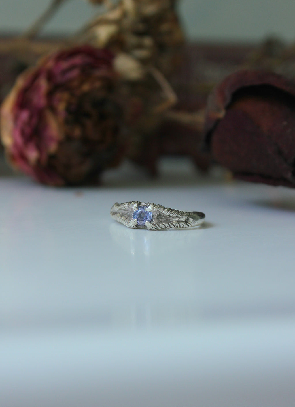 Hawthorn Ring - Tanzanite & Sterling Silver