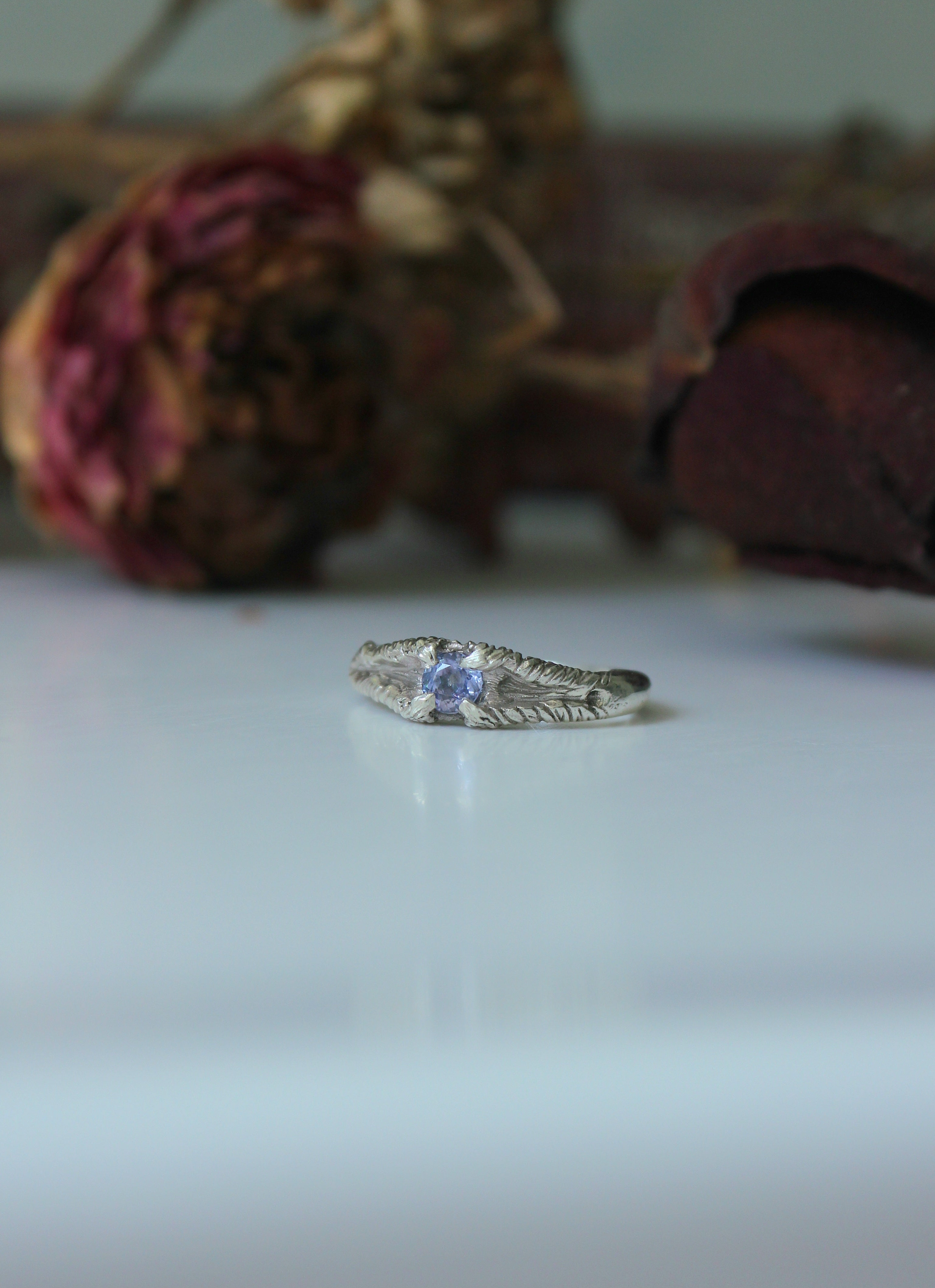 Hawthorn Ring - Tanzanite & Sterling Silver