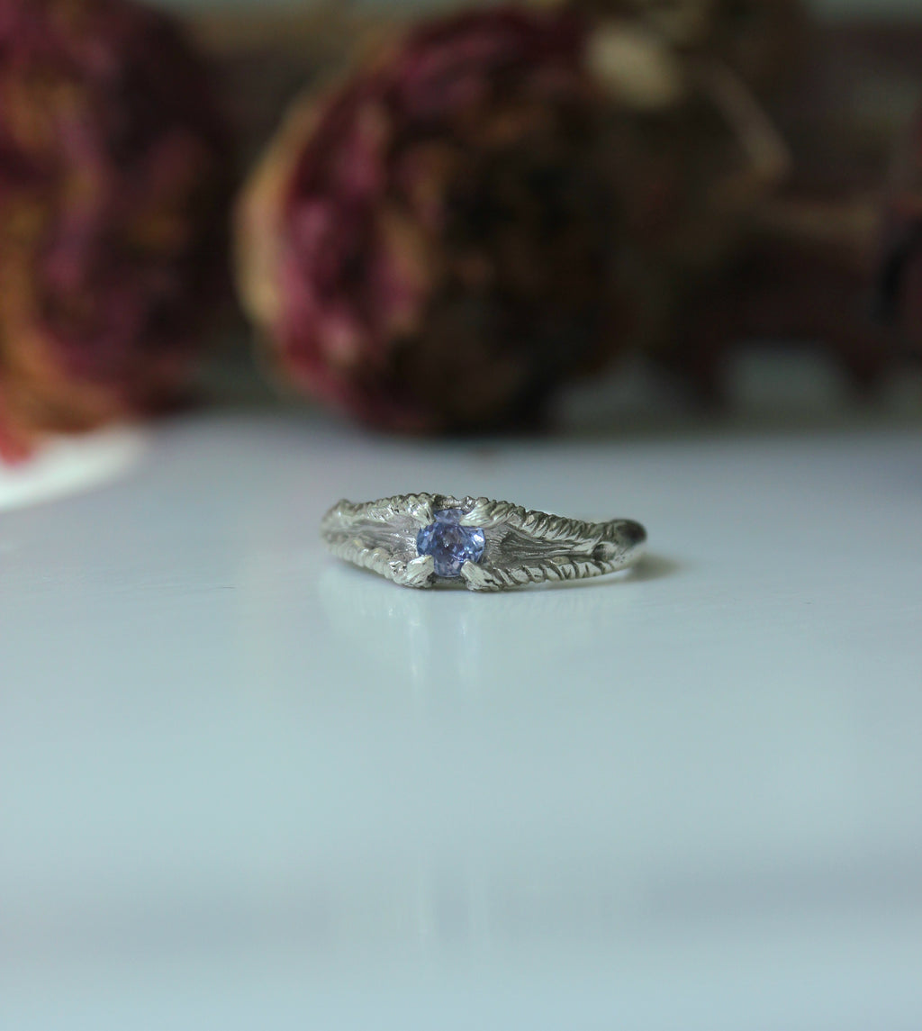 Hawthorn Ring - Tanzanite & Sterling Silver