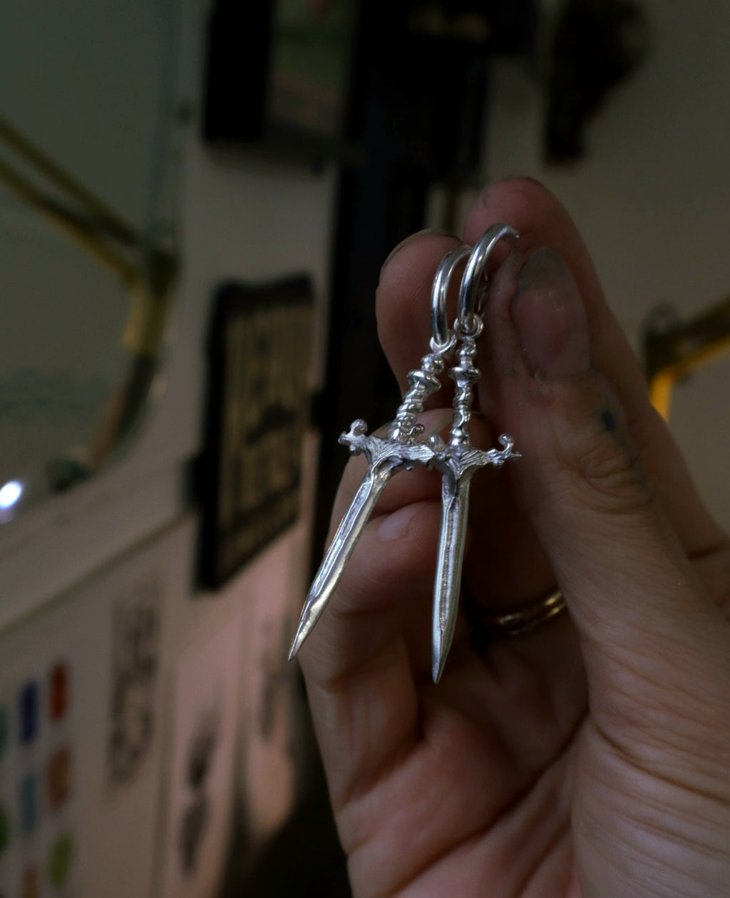 Elven Sword Hoops
