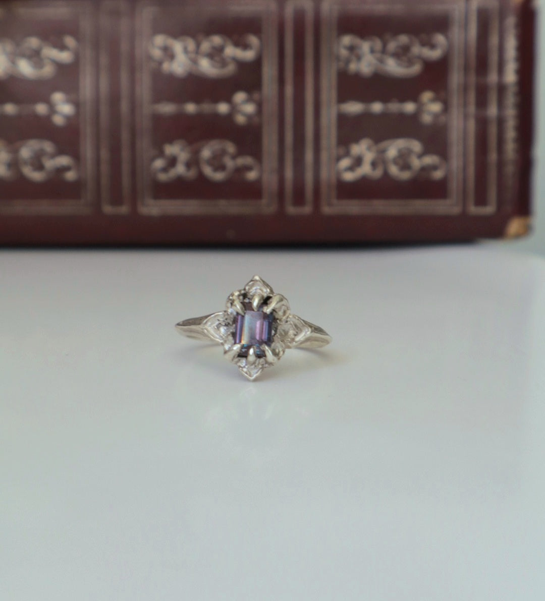 Galadrien Ring ~Alexandrite & Sterling silver ~ Ready to Ship