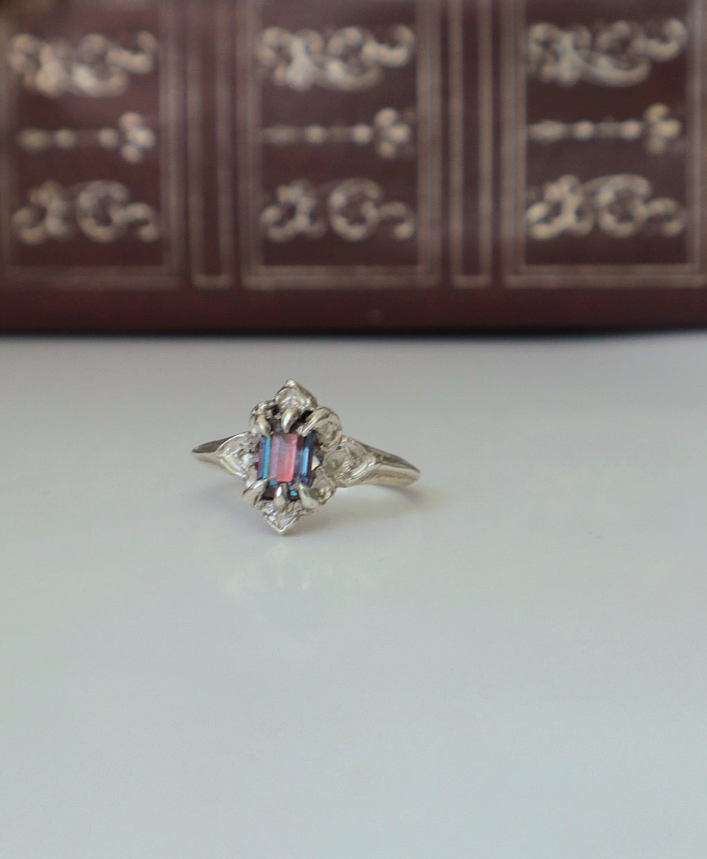 Galadrien Ring ~Alexandrite & Sterling silver ~ Ready to Ship