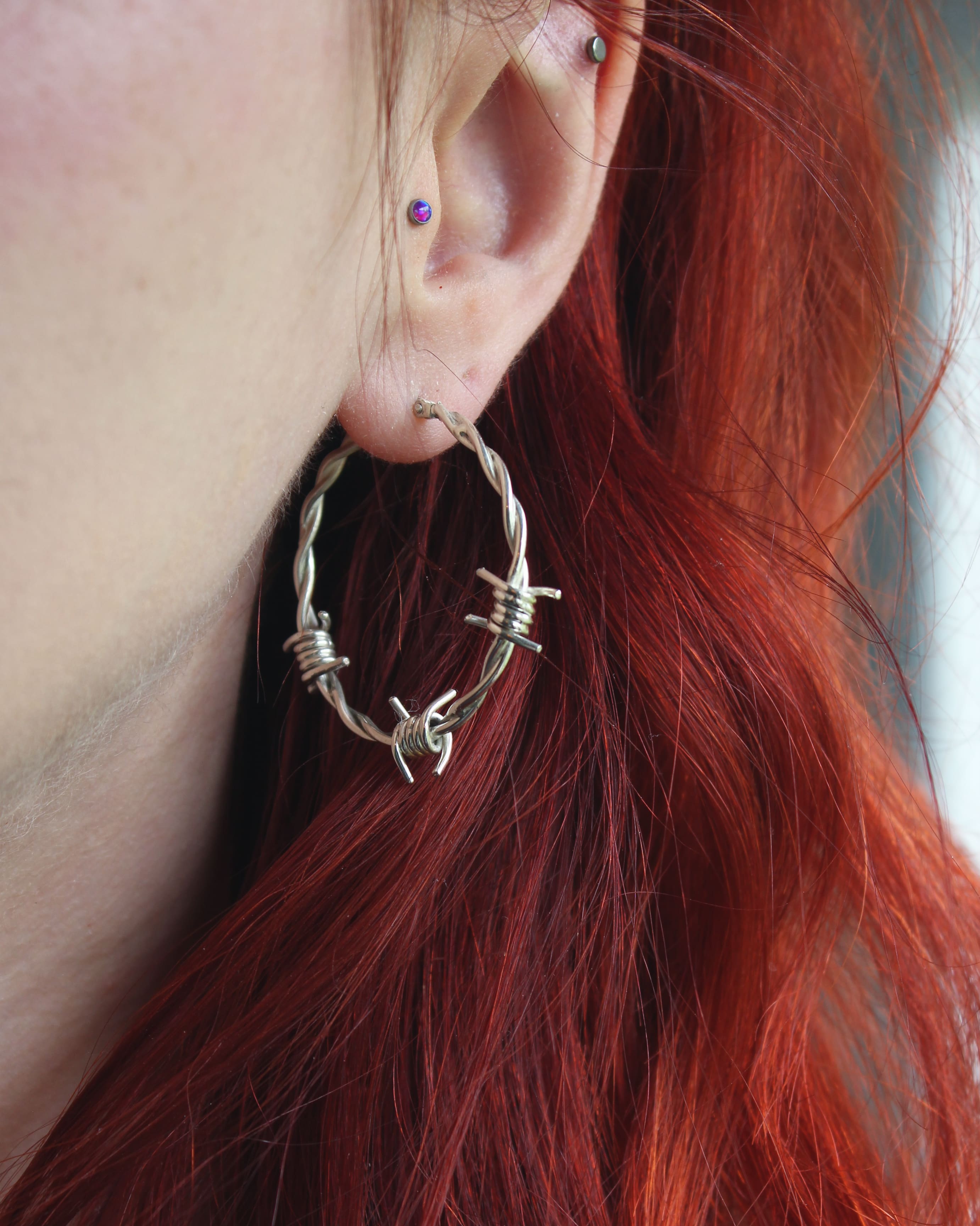 Barbed Wire XL Earrings