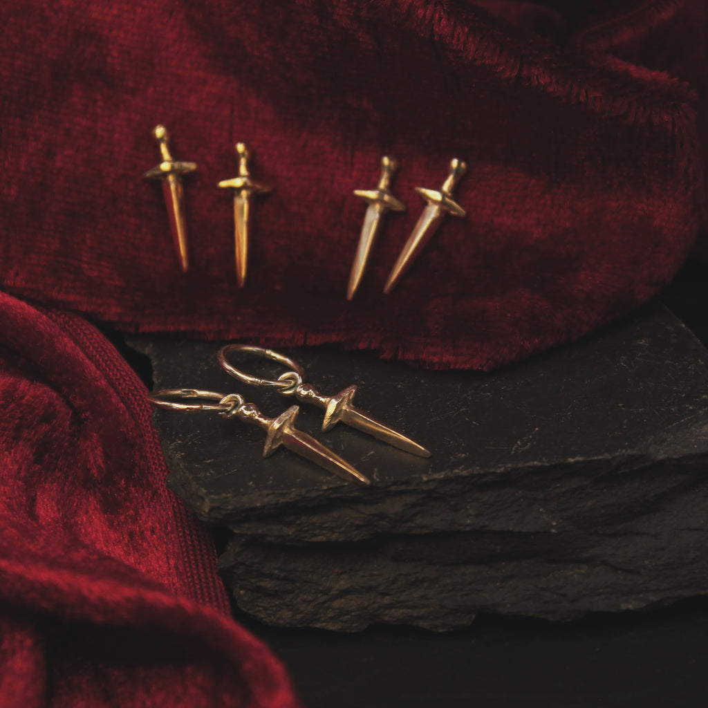 Petite Dagger Earrings
