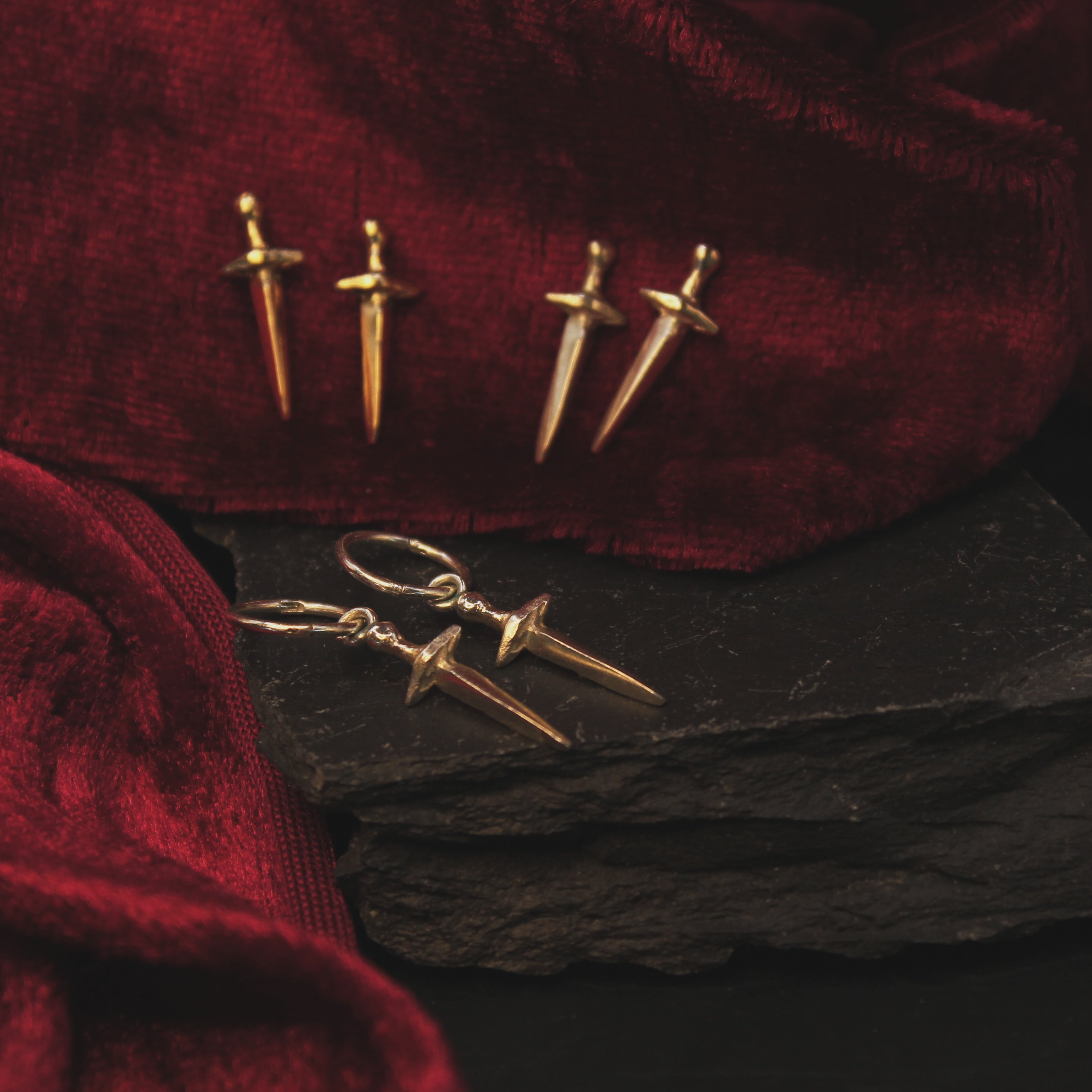 Petite Dagger Earrings