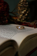 Dryad Fairy Crown Ring // 9ct Rose Gold & Lilac Sapphire