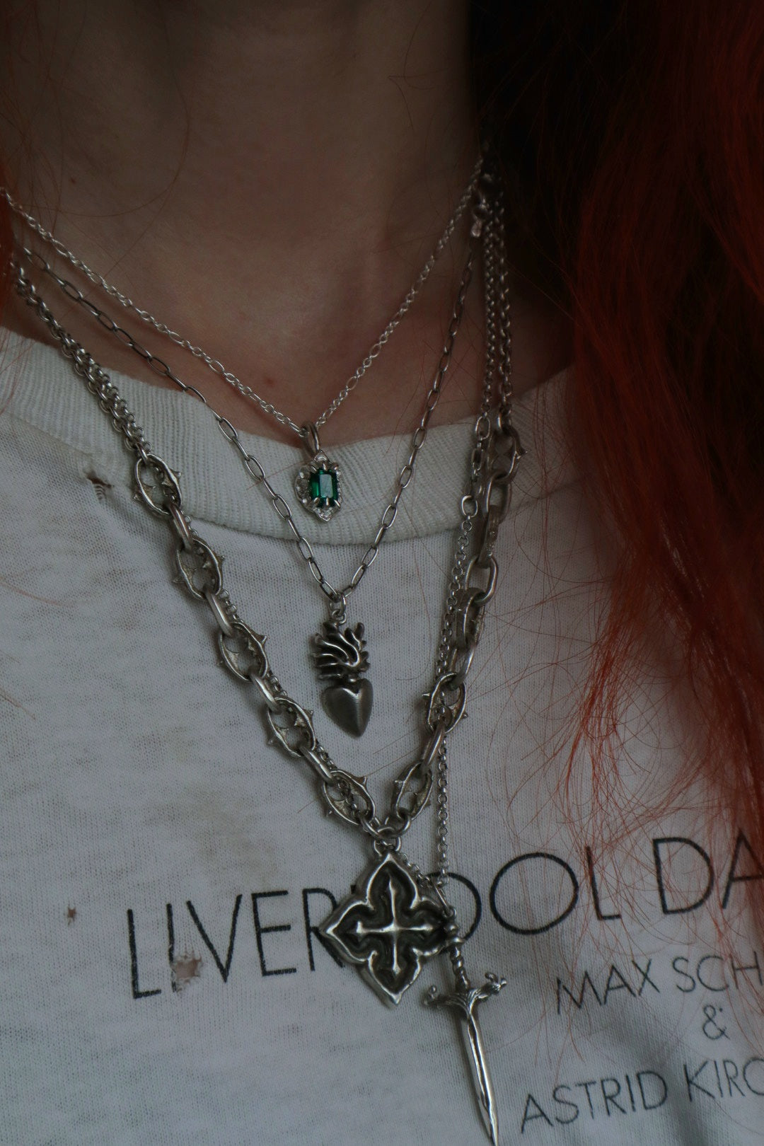 Galadrien Pendant ~ Emerald