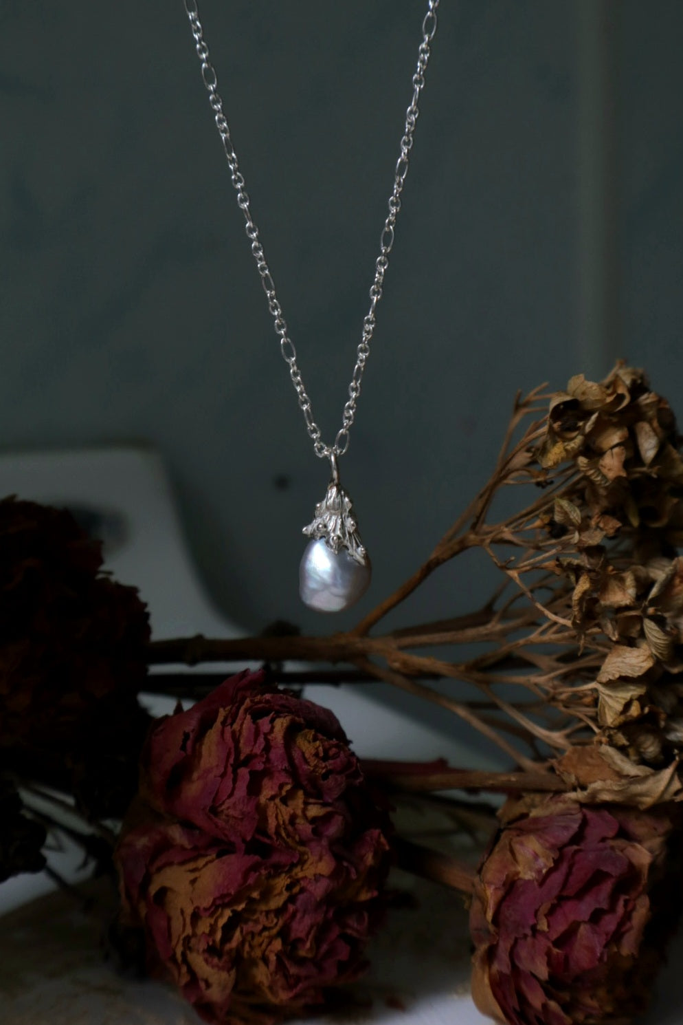 Petite Pearl Charm Pendant
