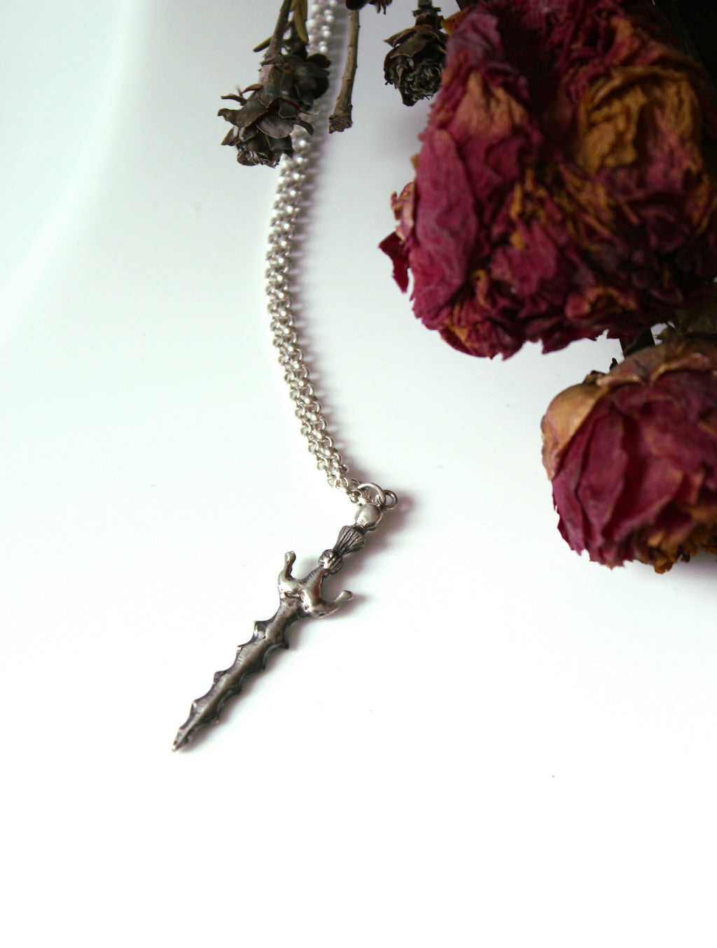 Flamebladed Sword Pendant