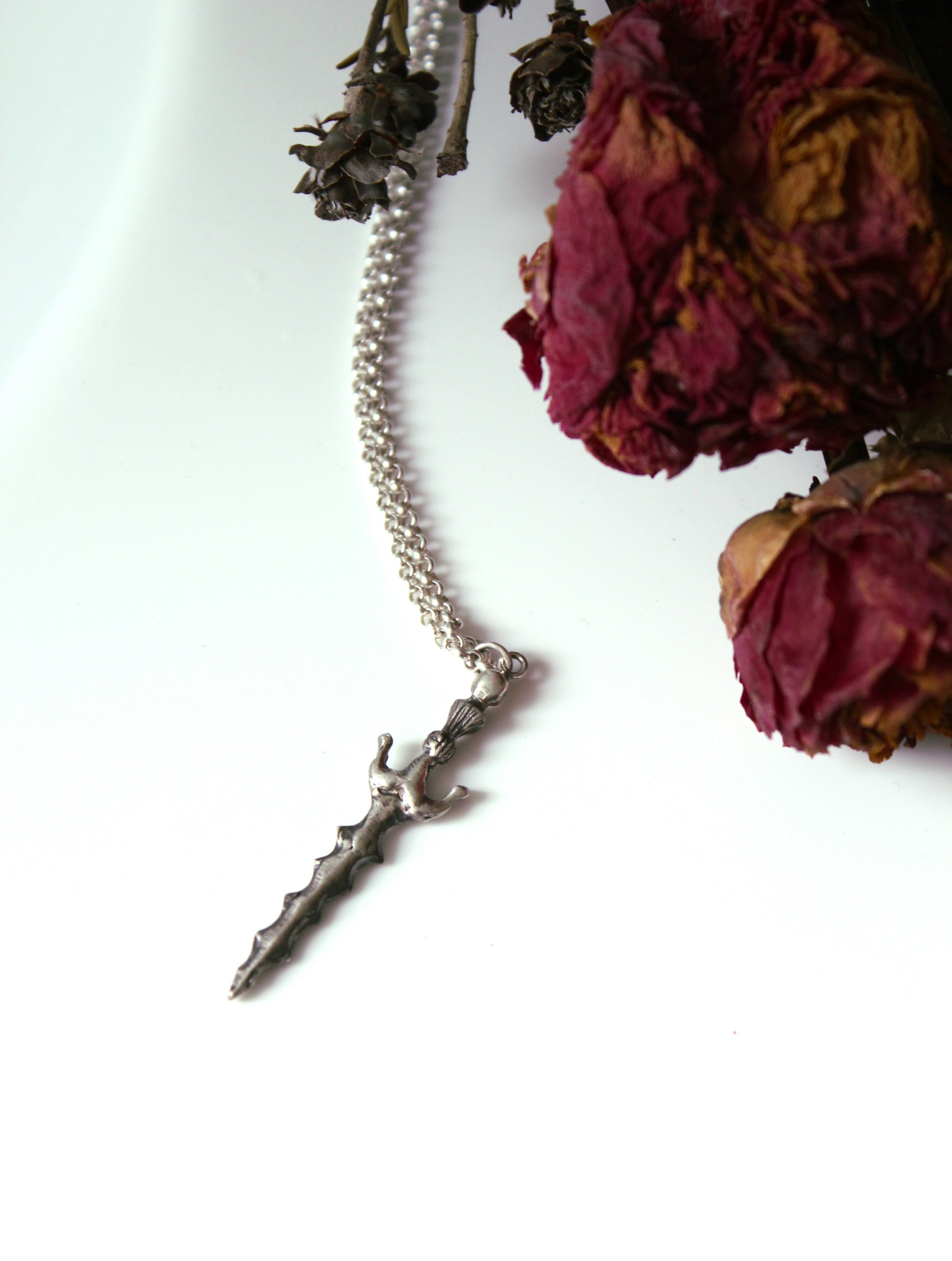 Flamebladed Sword Pendant