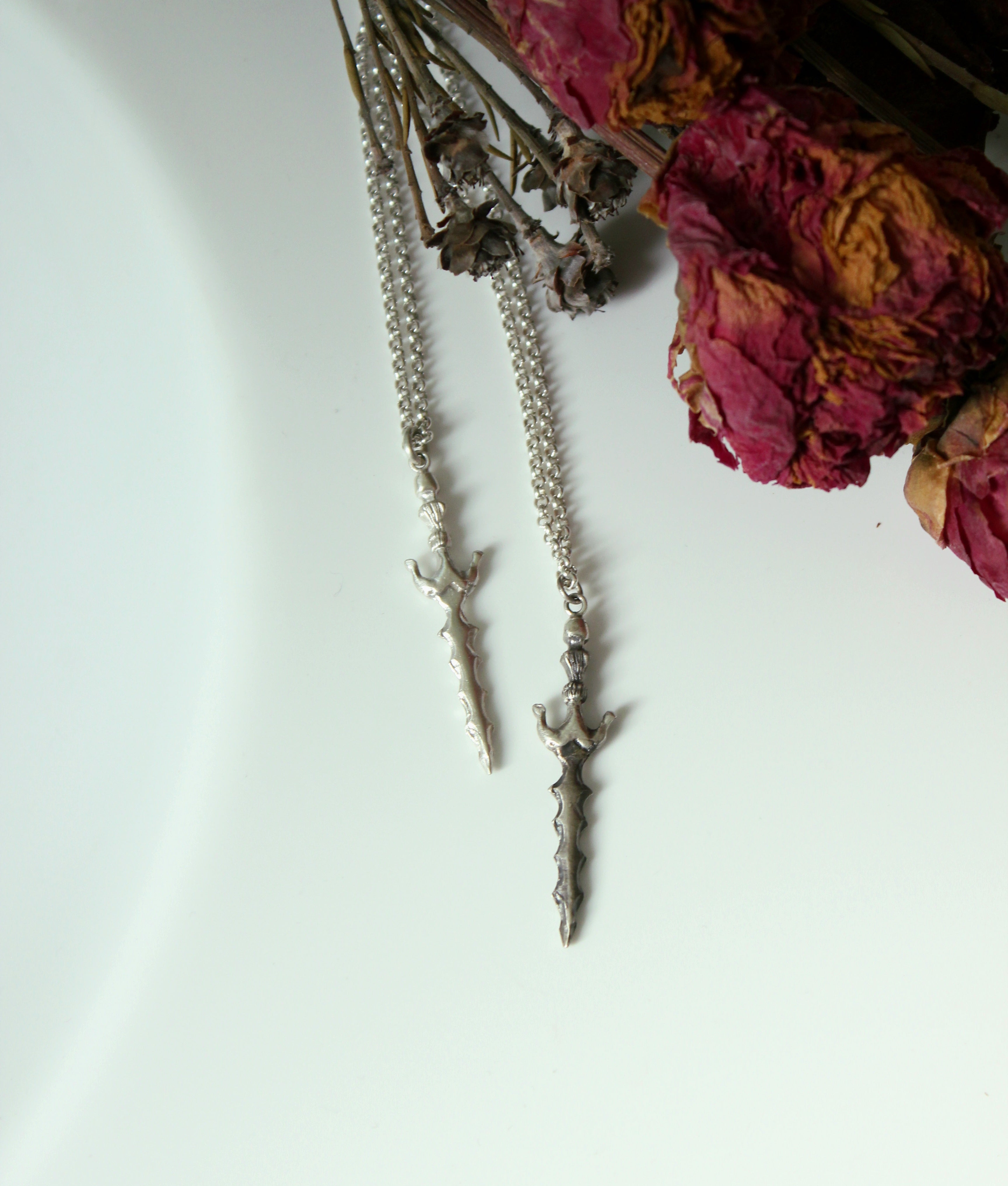 Flamebladed Sword Pendant