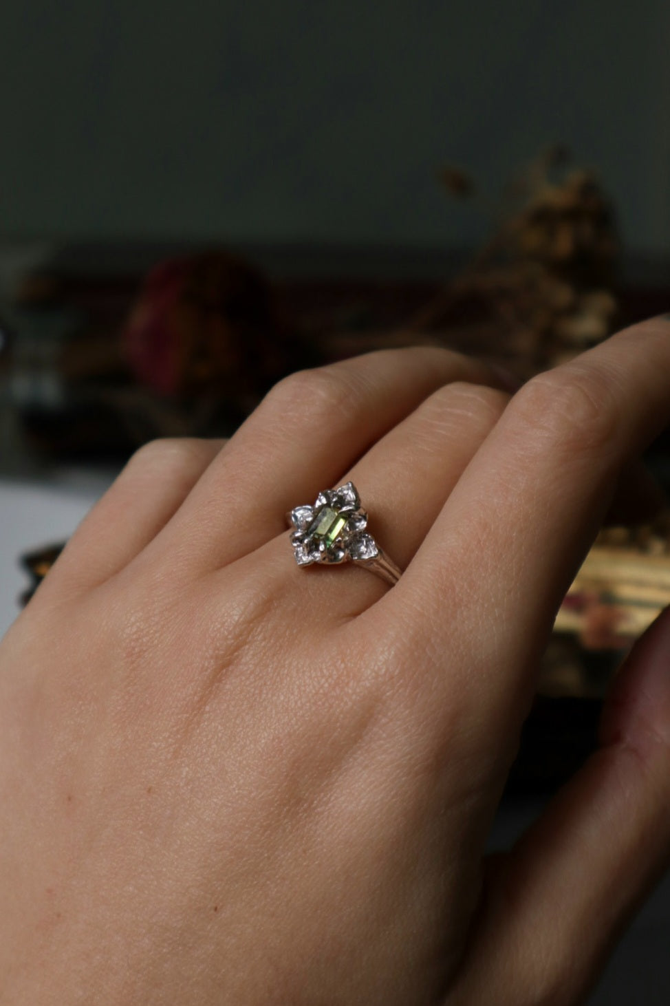 Galadrien Ring - Sterling Silver & Sapphire