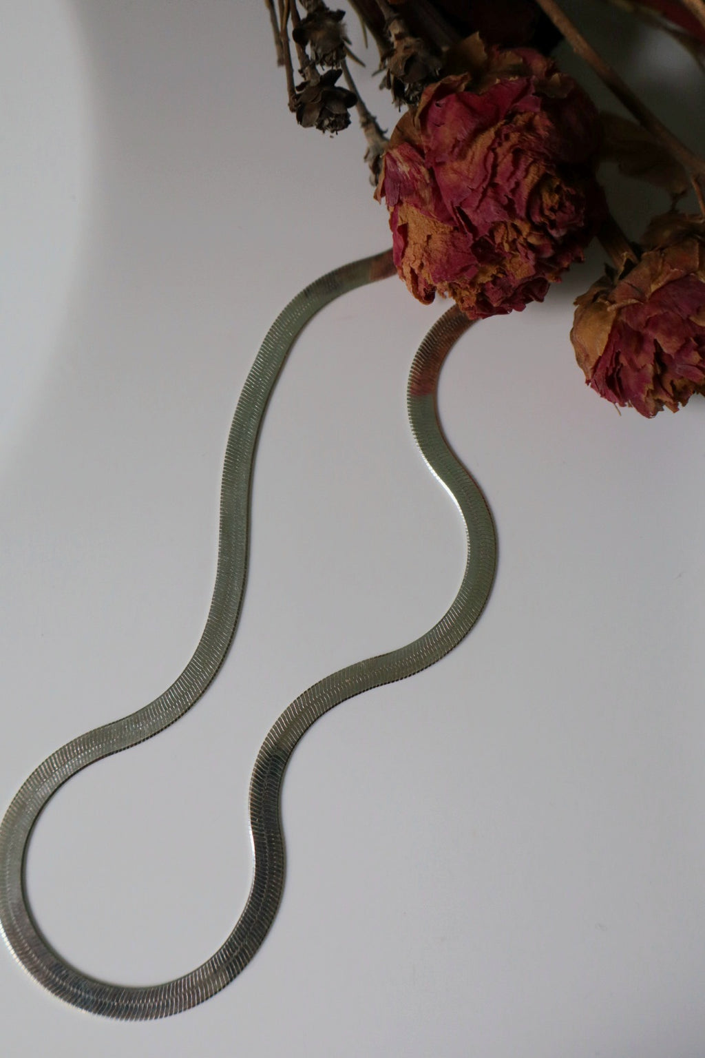 Herringbone Chains ~ Sterling Silver