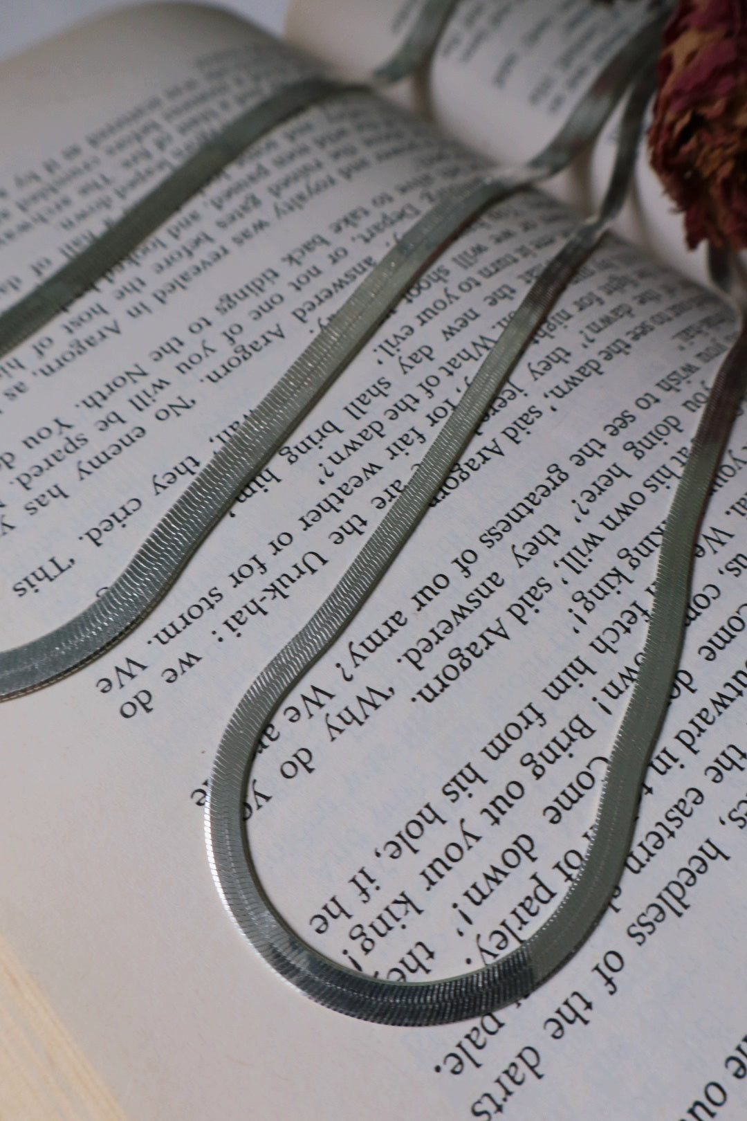 Herringbone Chains ~ Sterling Silver