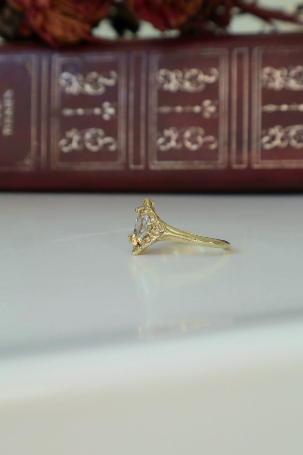 Galadrien Ring - 14ct Yellow Gold & Lab-grown Diamond