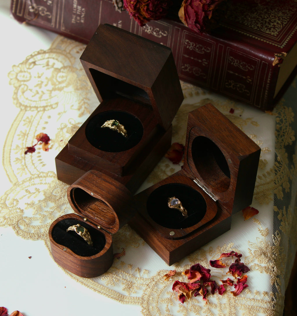 Keepsake Wooden Ring Box