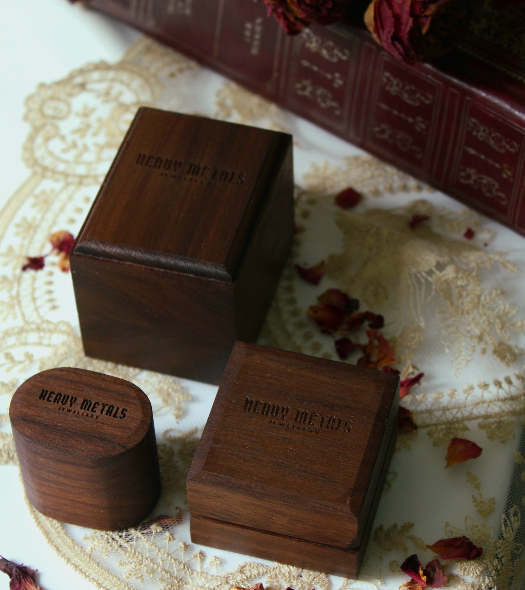 Keepsake Wooden Ring Box