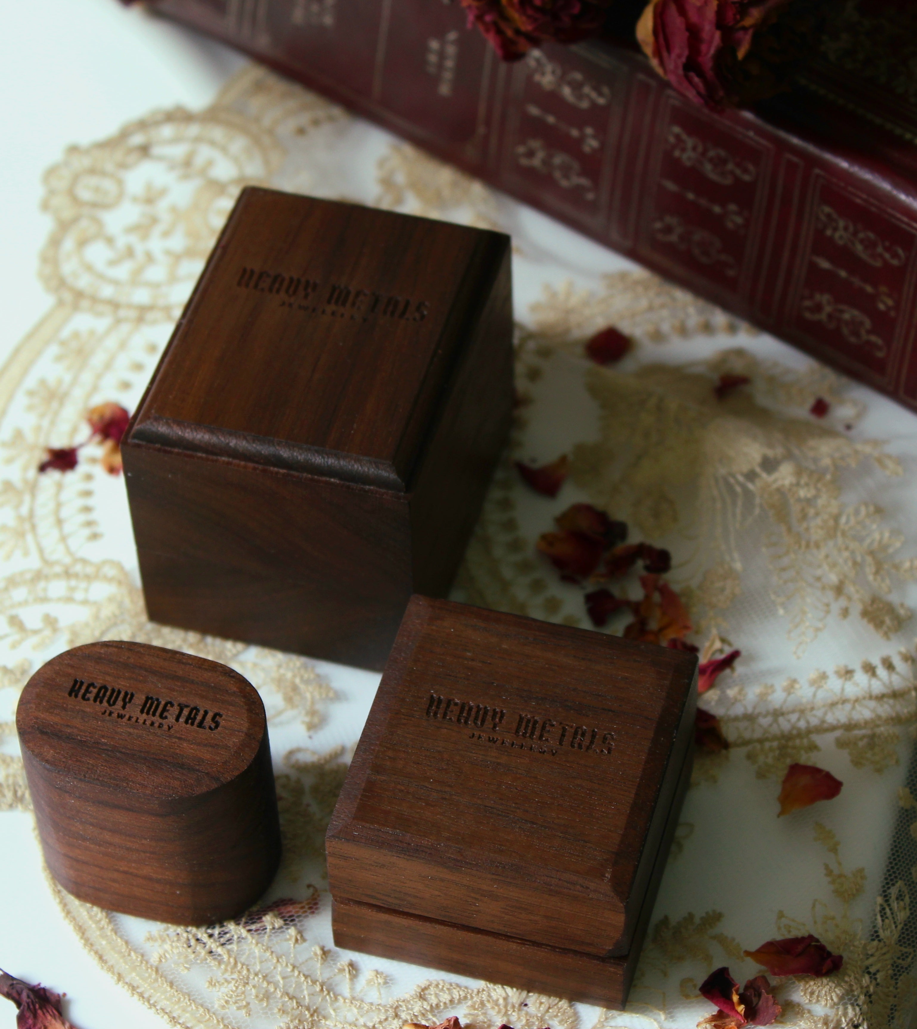 Keepsake Wooden Ring Box