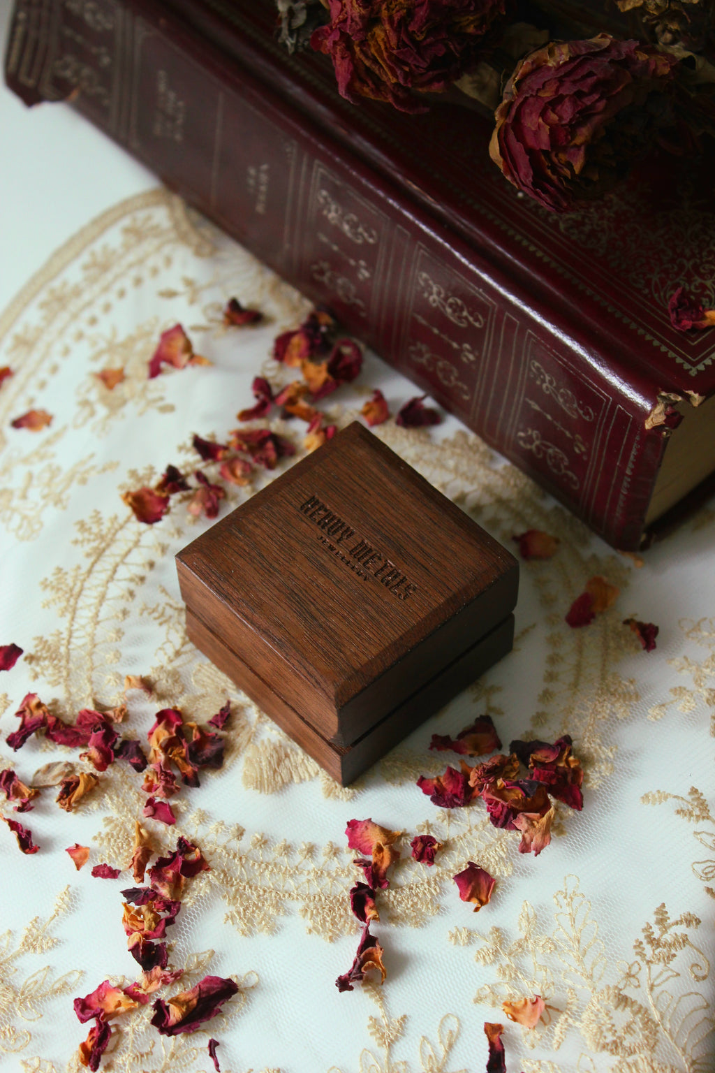 Keepsake Wooden Ring Box
