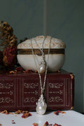 Double Chain Baroque Pearl Pendant