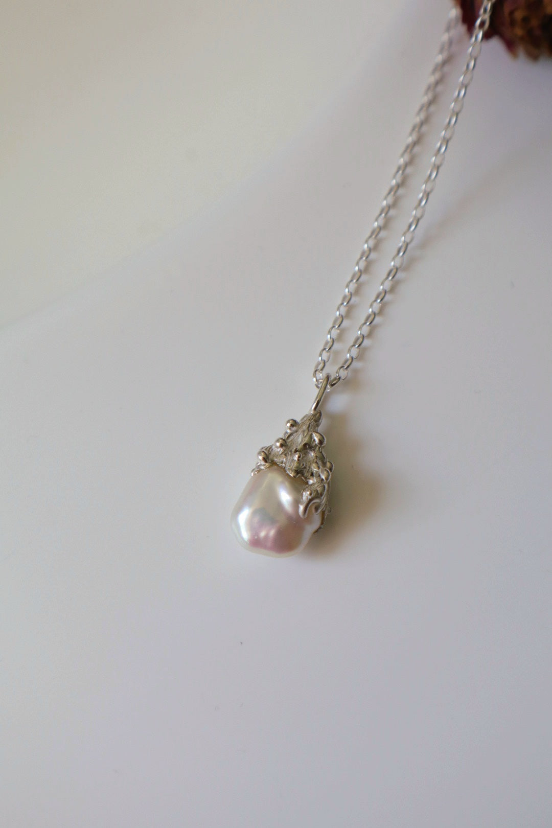 Baroque Pearl Charm Pendant