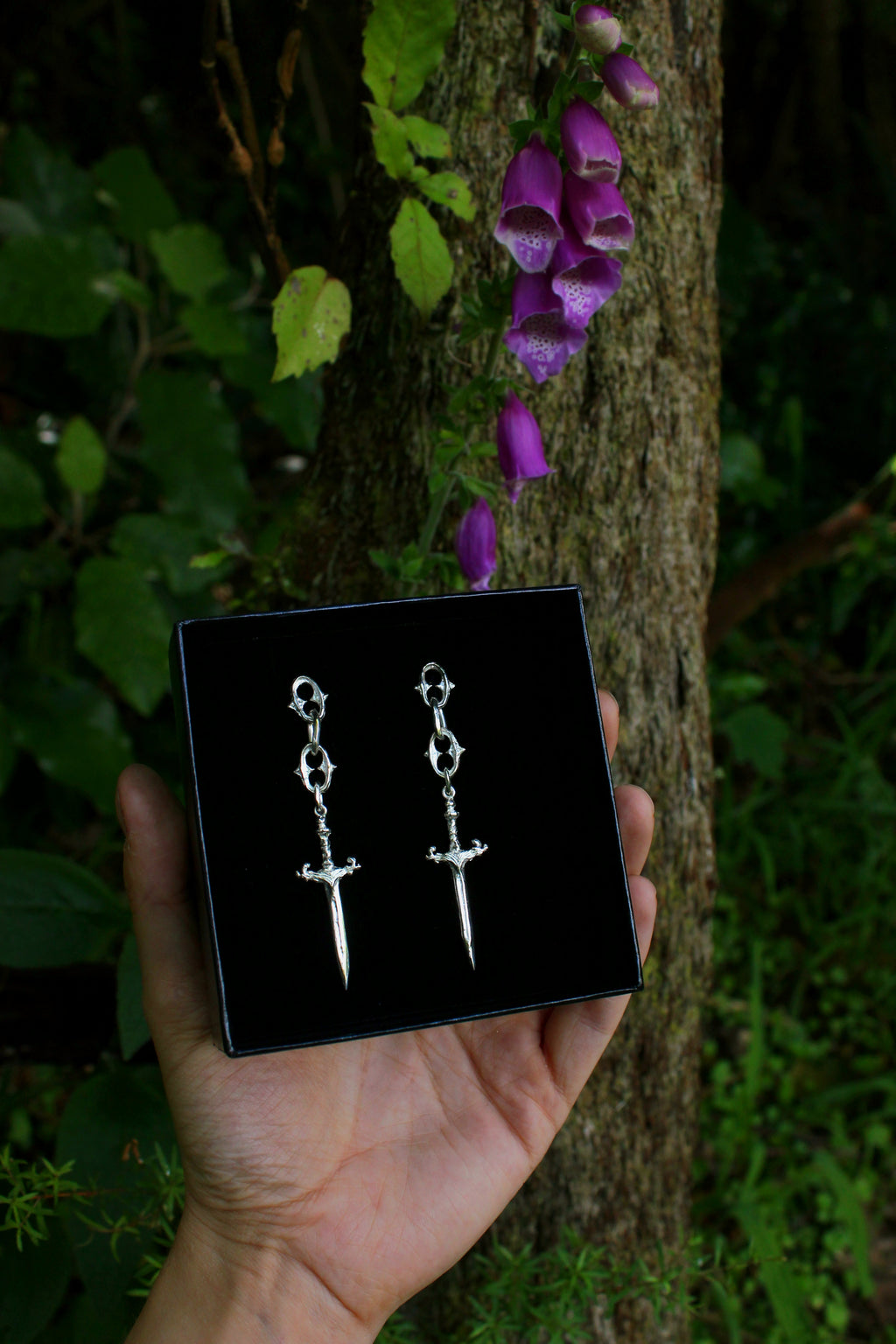 Dark Druid Earrings
