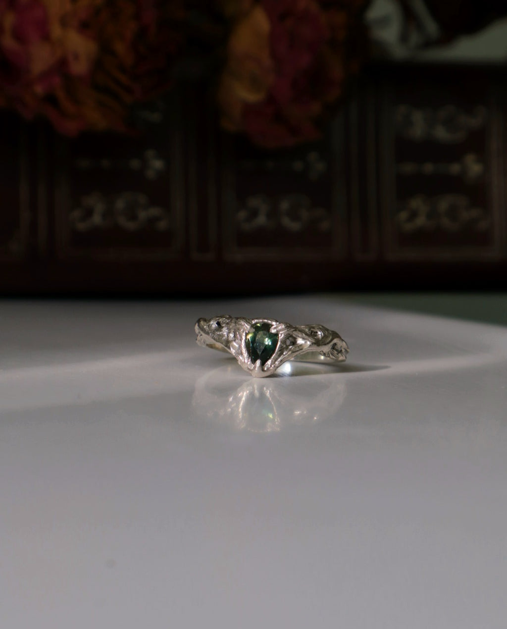 Dryad Fairy Crown - Parti-Sapphire & Sterling Silver