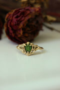 Nocturna Ring - 9ct gold & fantasy-cut tourmaline