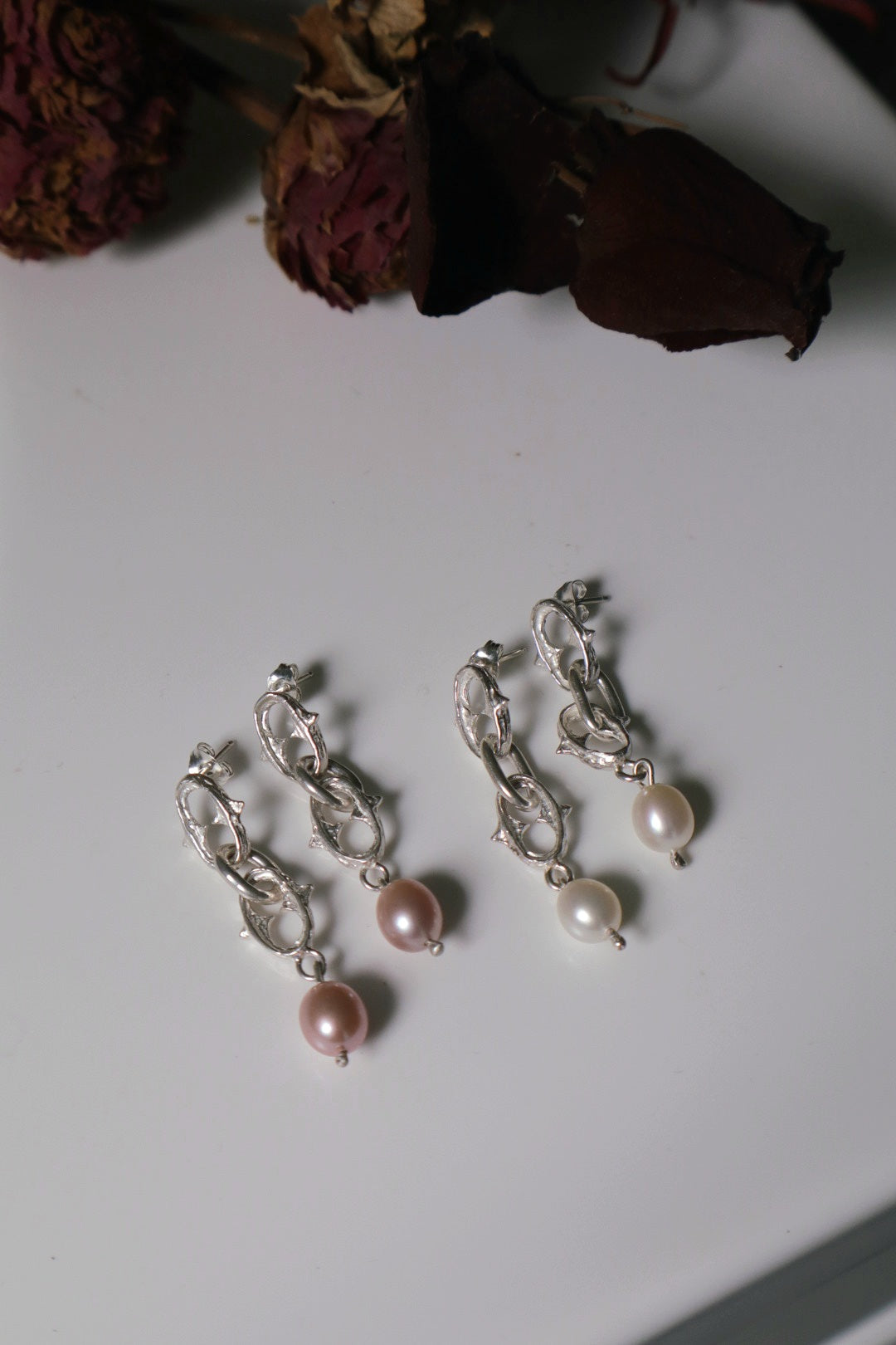 Wraith Pearl Earrings