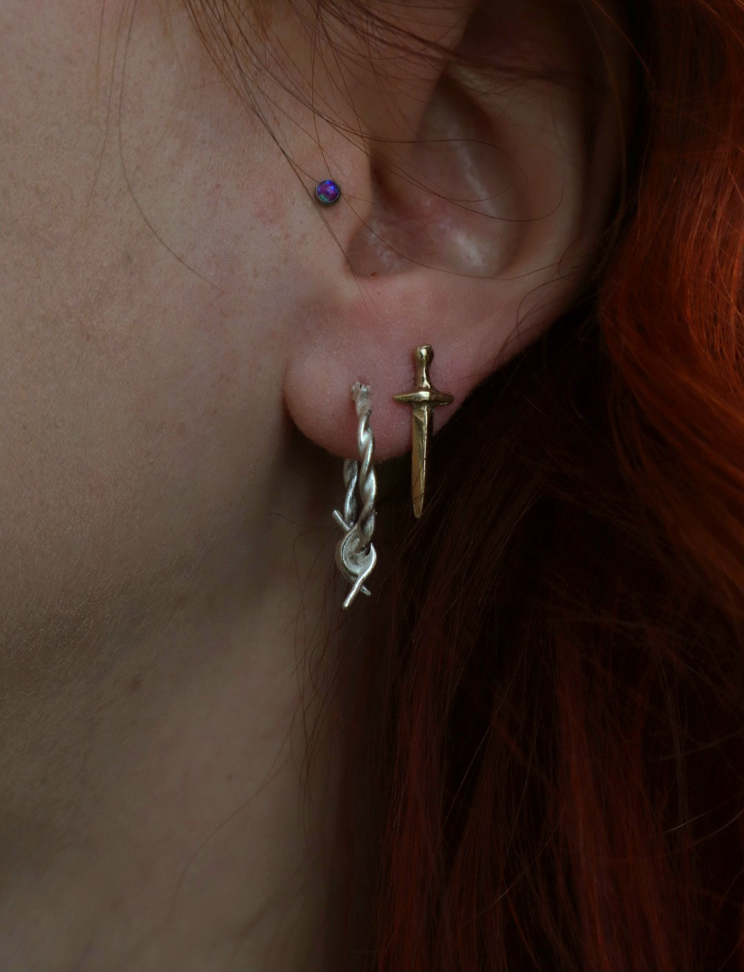 Mini Barbed Wire Hoops