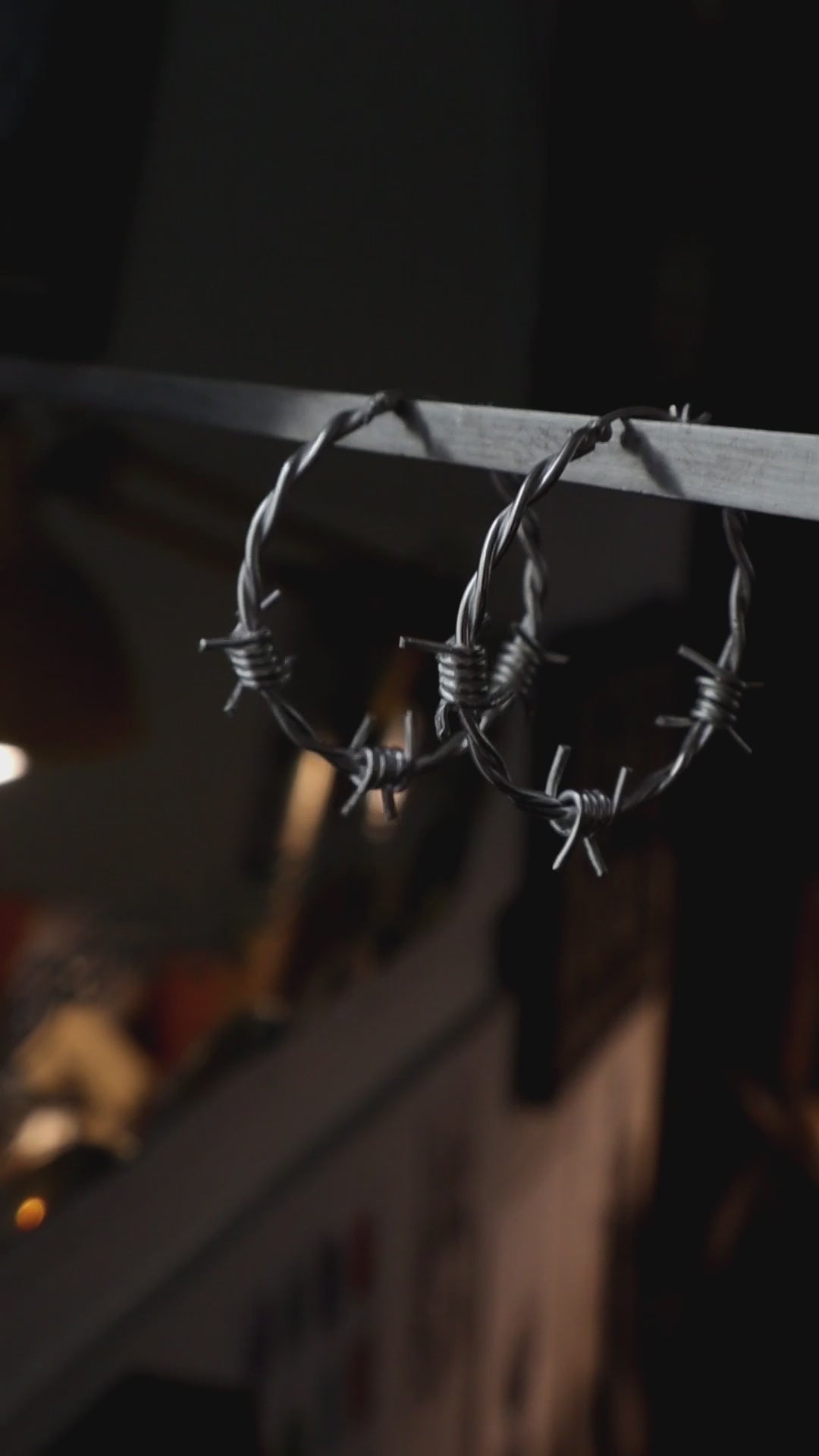 Barbed Wire XL Earrings